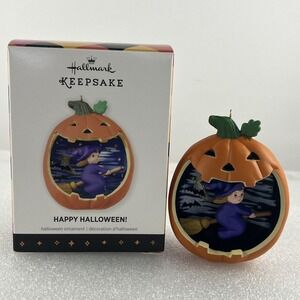 Hallmark‎ Happy Halloween Witch In Pumpkin 2013 - Keepsake Anita Marra Rogers